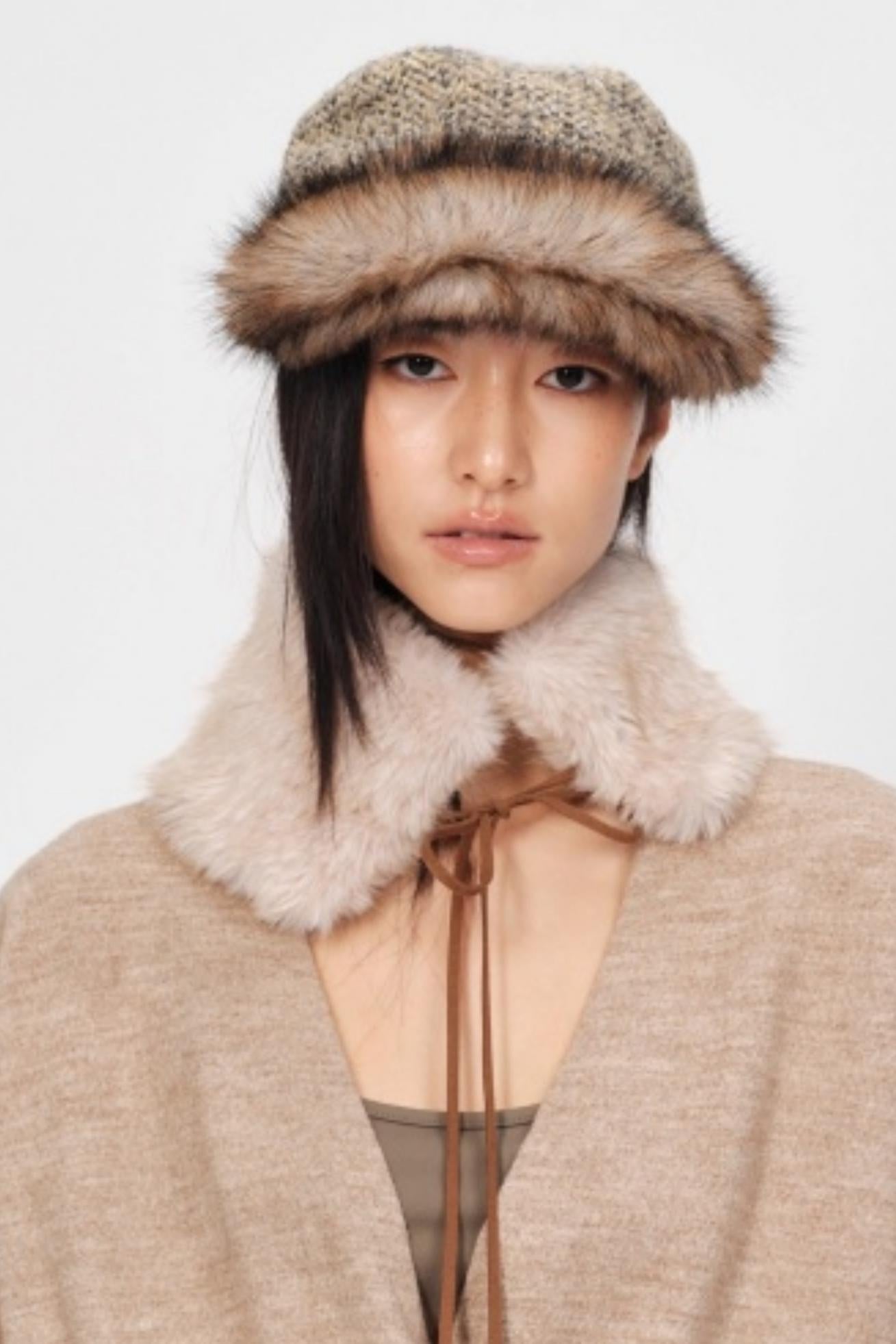 Retro Elegant Fur Scarf