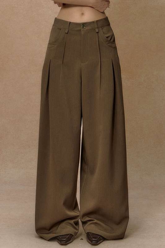 Twilight Palm Wide-Leg Pants