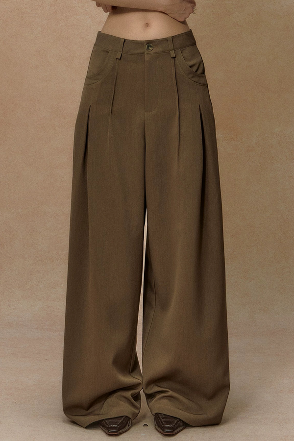 Twilight Palm Wide-Leg Pants