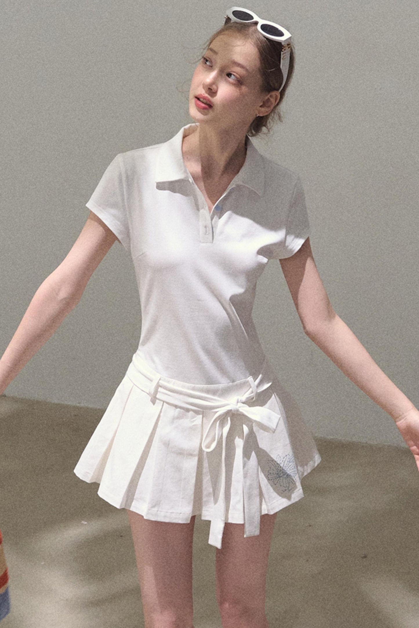 Cool Cotton Polo Skirt Set-Up