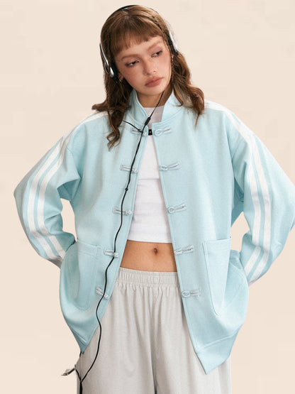 Mint Mambo Loose Fit Casual Jacket