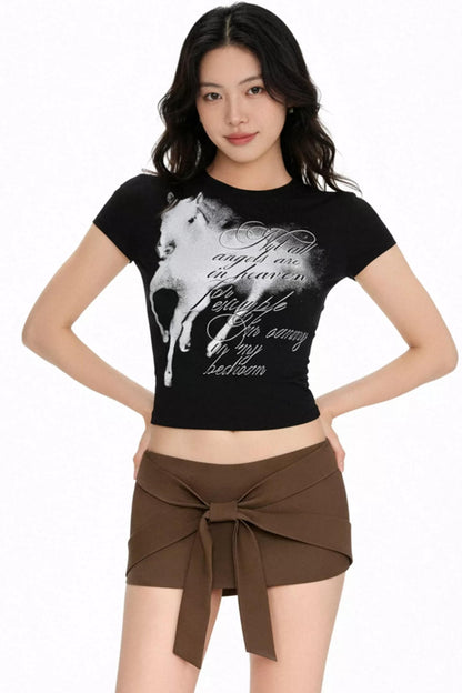Minigonna Sexy con Papillon