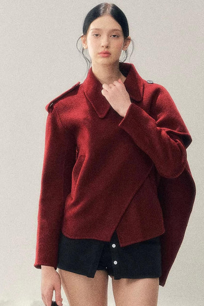 Eye-Catching Woolen Winter Coat