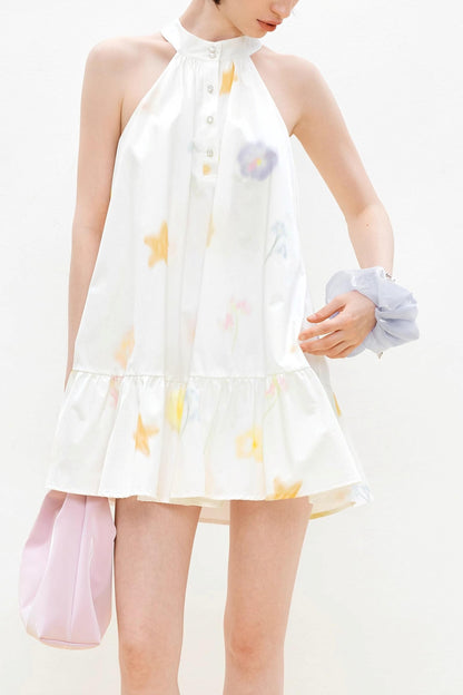 Summer White A-Line Dress