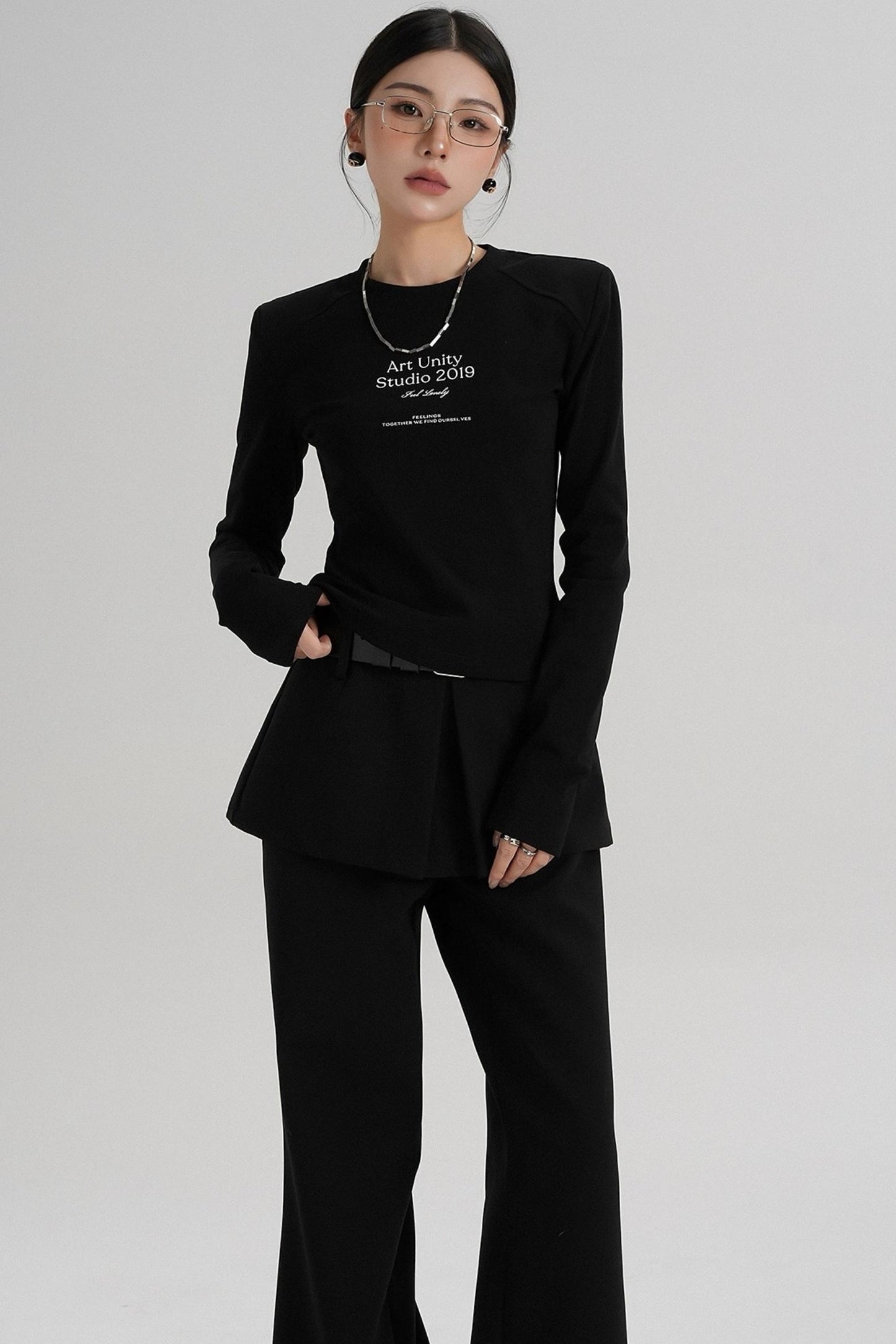 Letter Crew Neck T-Shirt