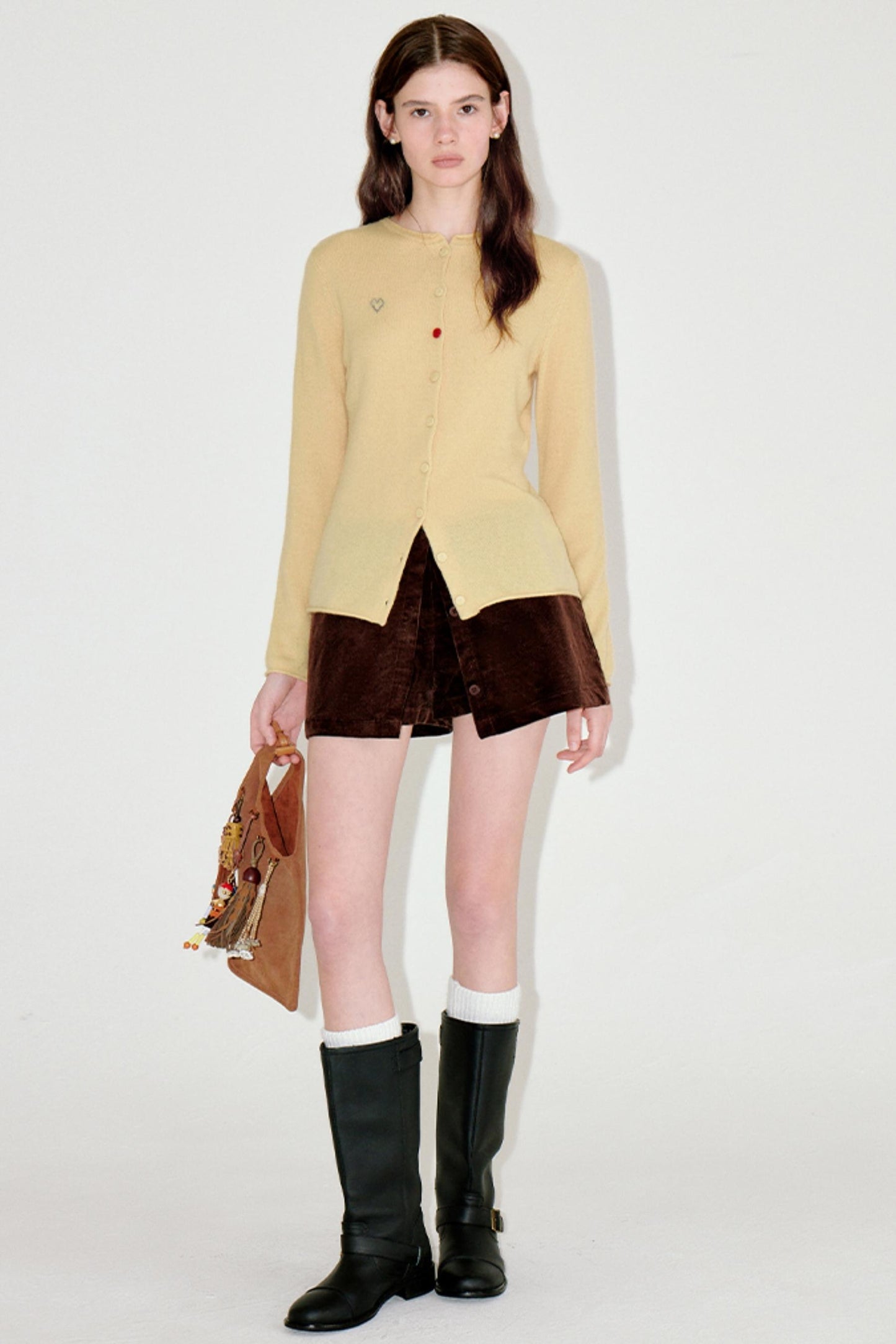 Velvet Striped Culottes