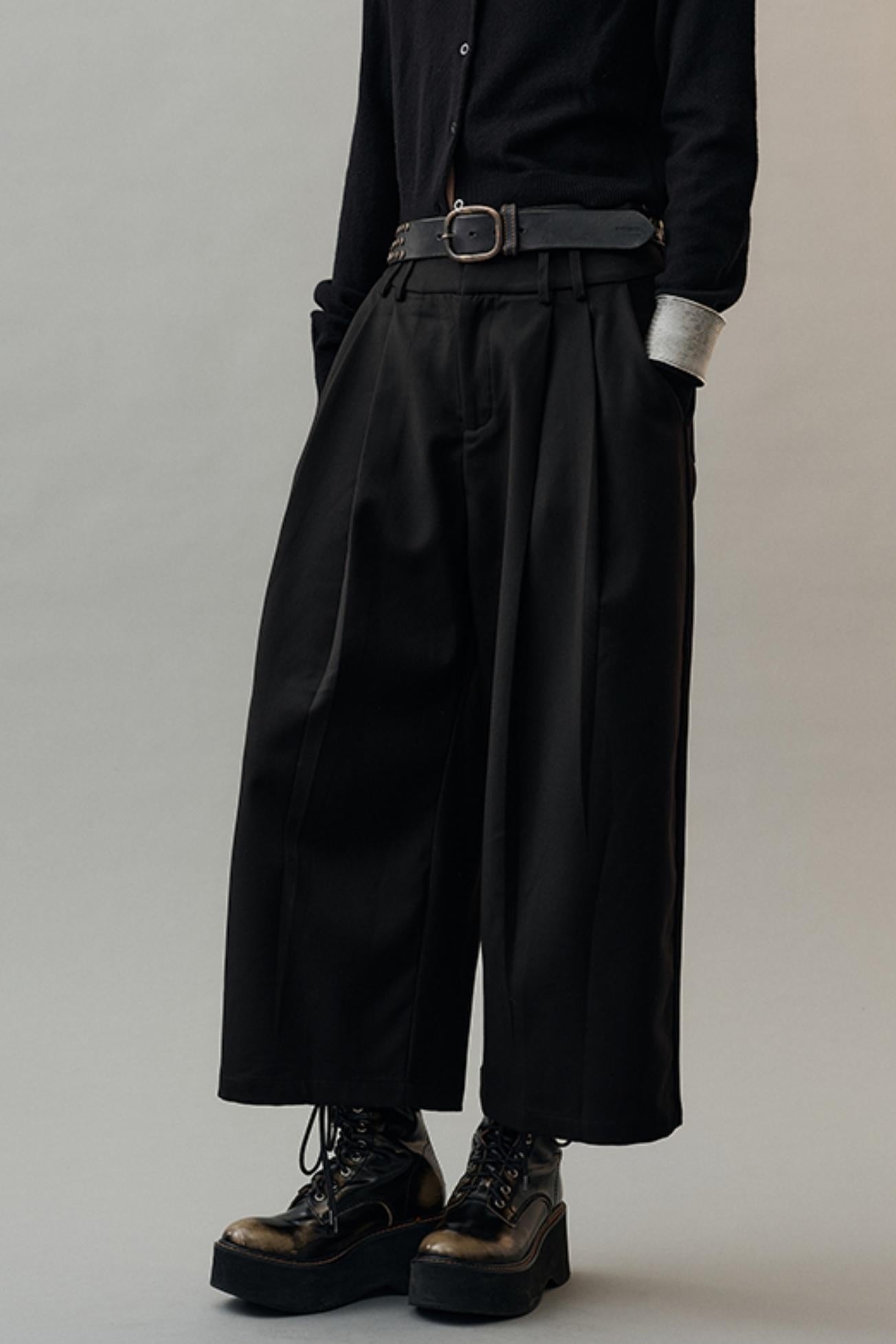 Yuan Tencel Elastic-Waisted Pants