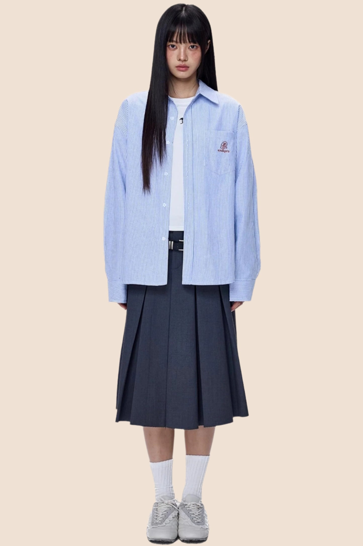 American Summer Stripe Shirt Top