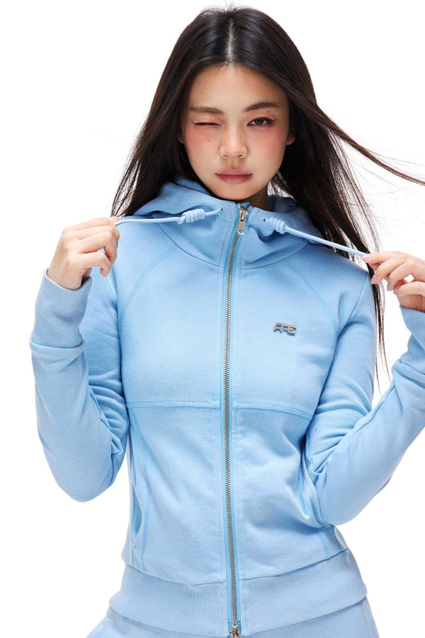 Double-Ended Zipper Jacket & Sweatpants Set-Up