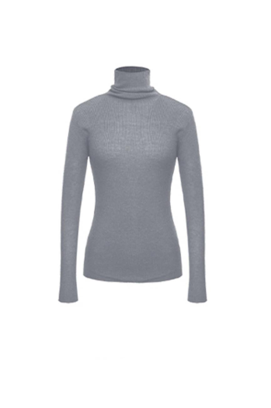 Gray Dream Polo Neck Dress Set-Up