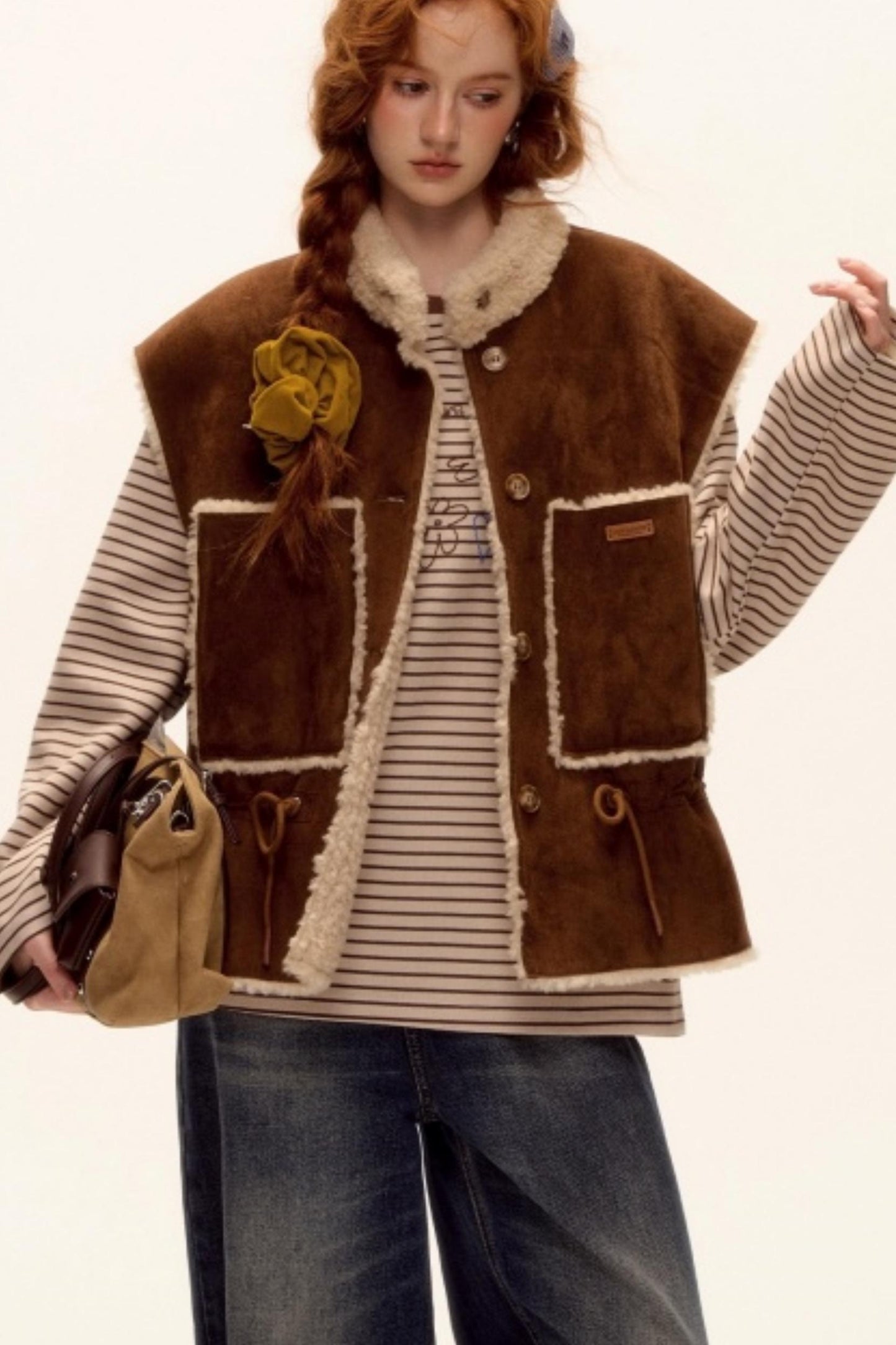 Reversible Embroidery Vest