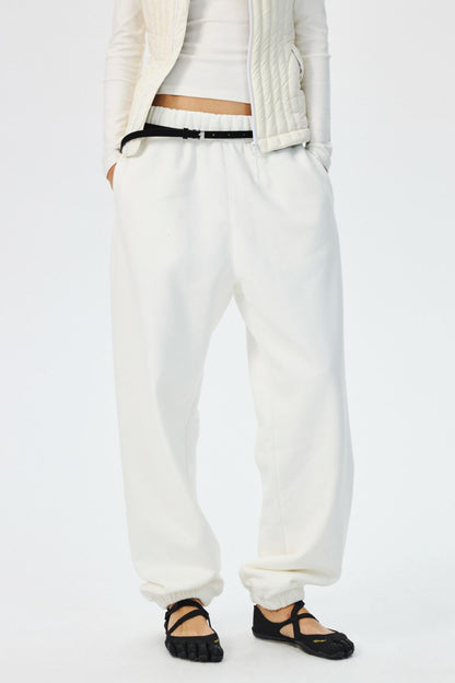 Elasticated Fleece Sweatpants