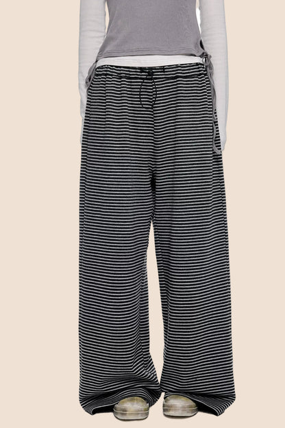 Devil Striped Hooded Jacket Set-Up