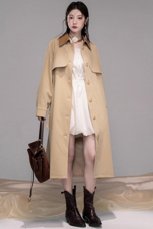 Nuansha Custom Wool Trench Coat