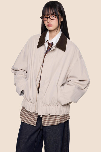 Vintage Corduroy Lapel Jacket