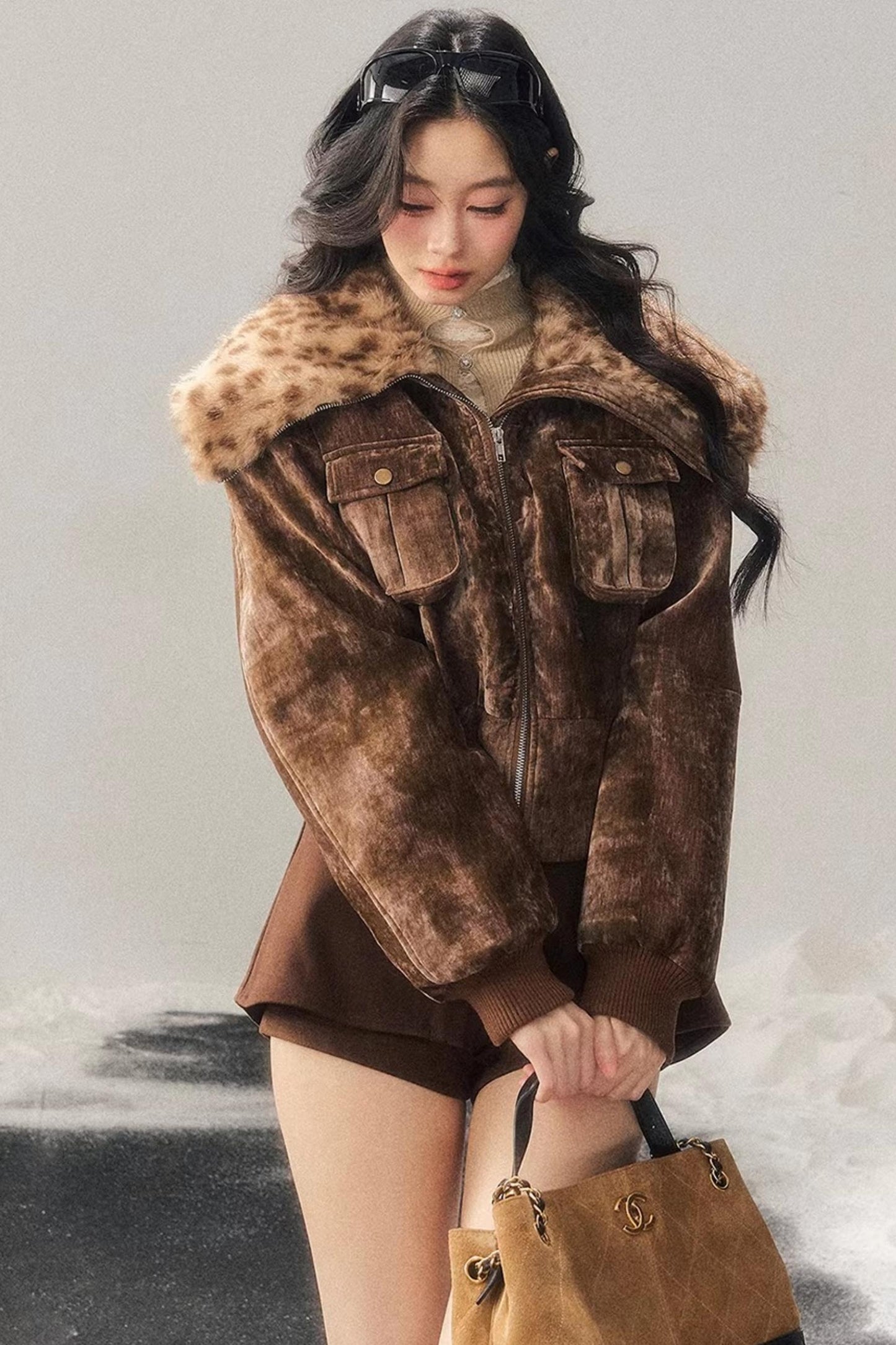 Dreamy Leopard Print Jacket