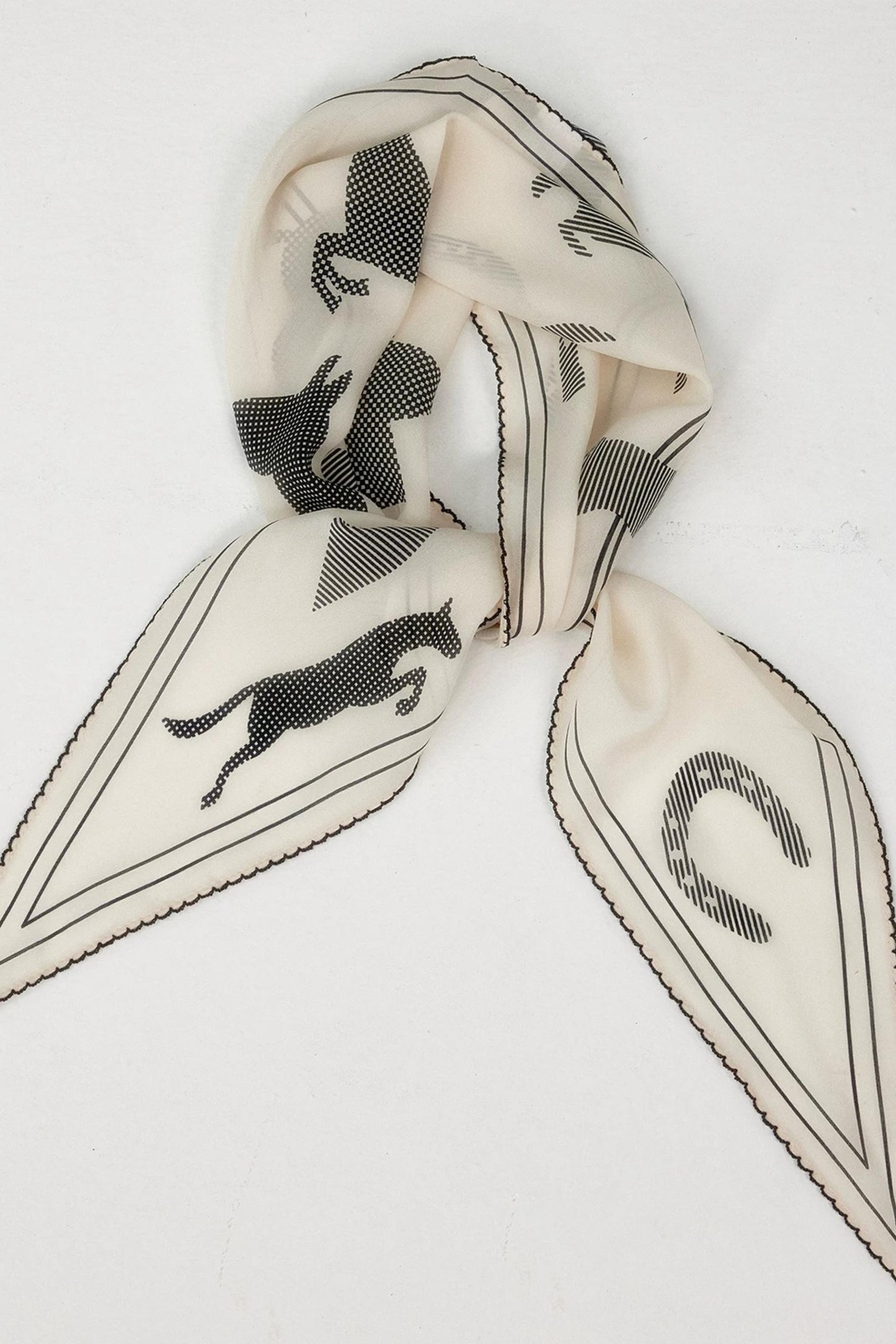 Old Money Silk Scarf
