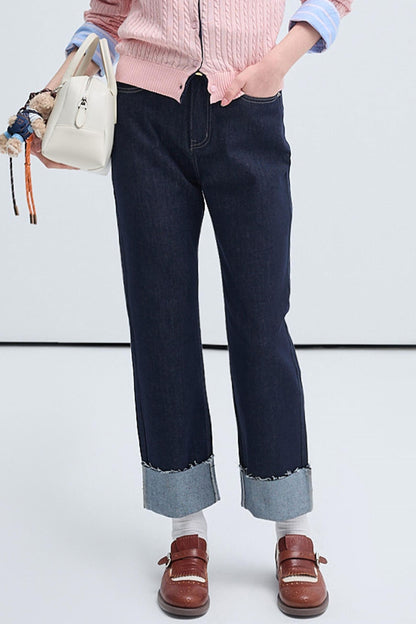 Straight-Leg Commuter Jeans