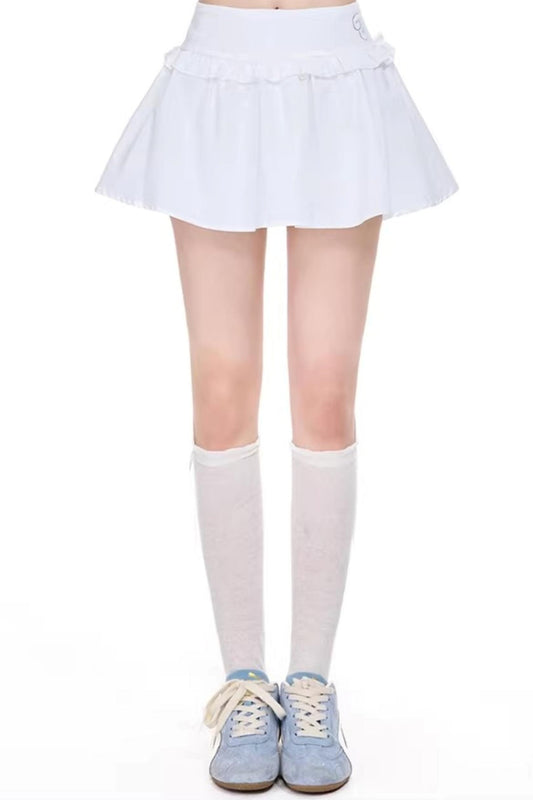 Fresh Lace Short Skirt