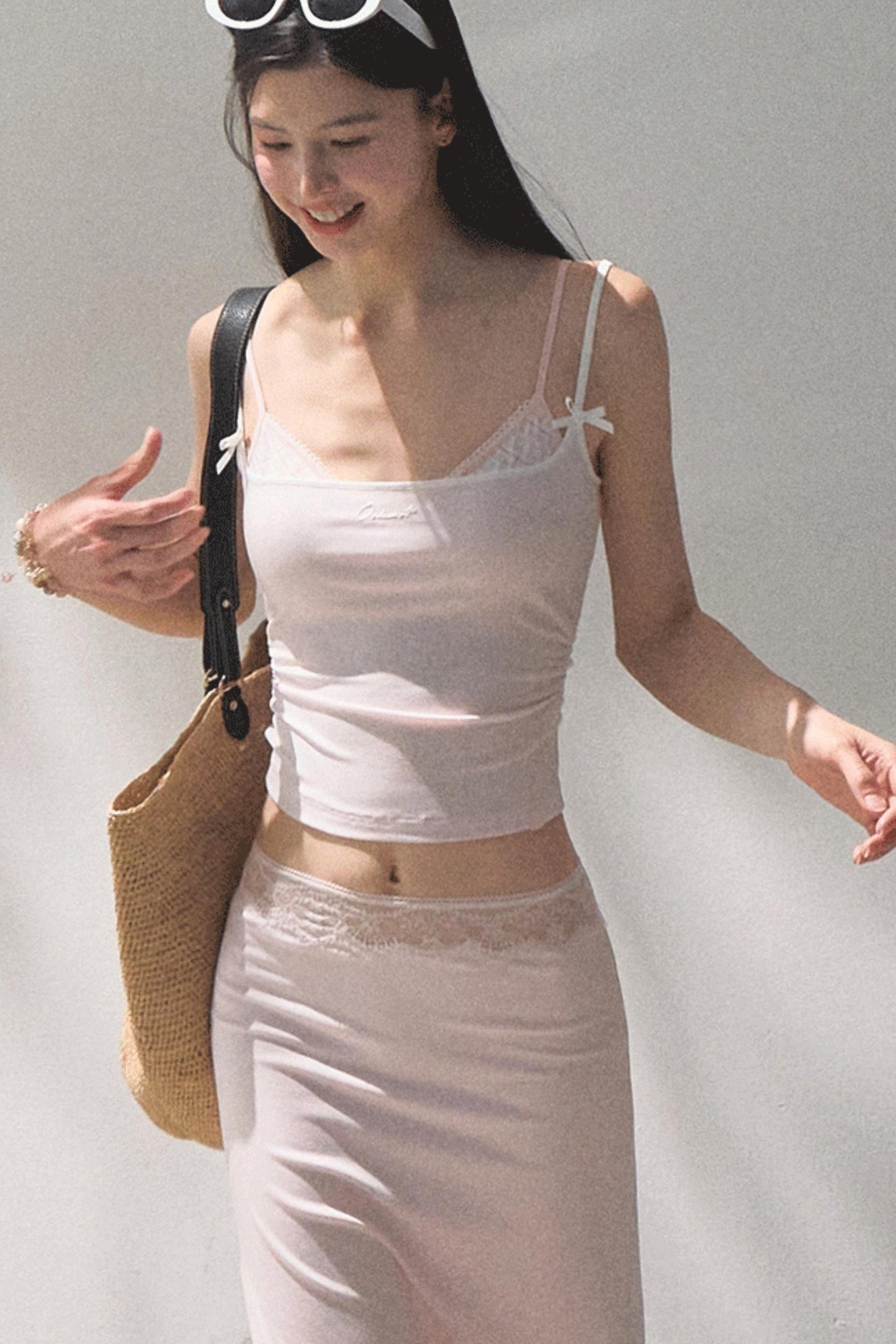 Lace High-Waist Skirt