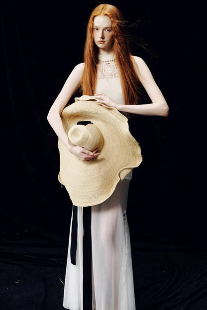 Weave Knit Bustier Top