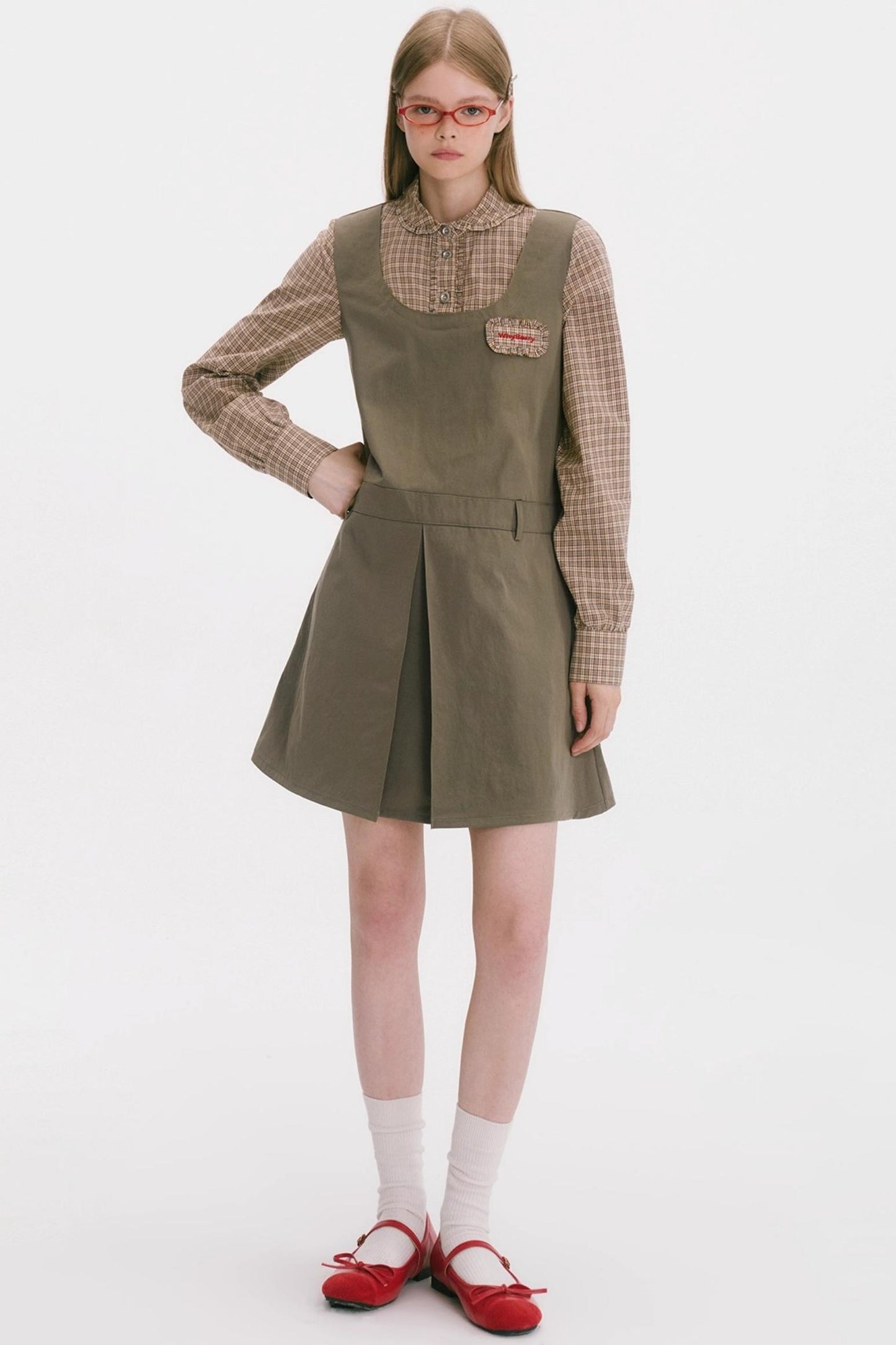 Strawberry Florist Two-piece Dress