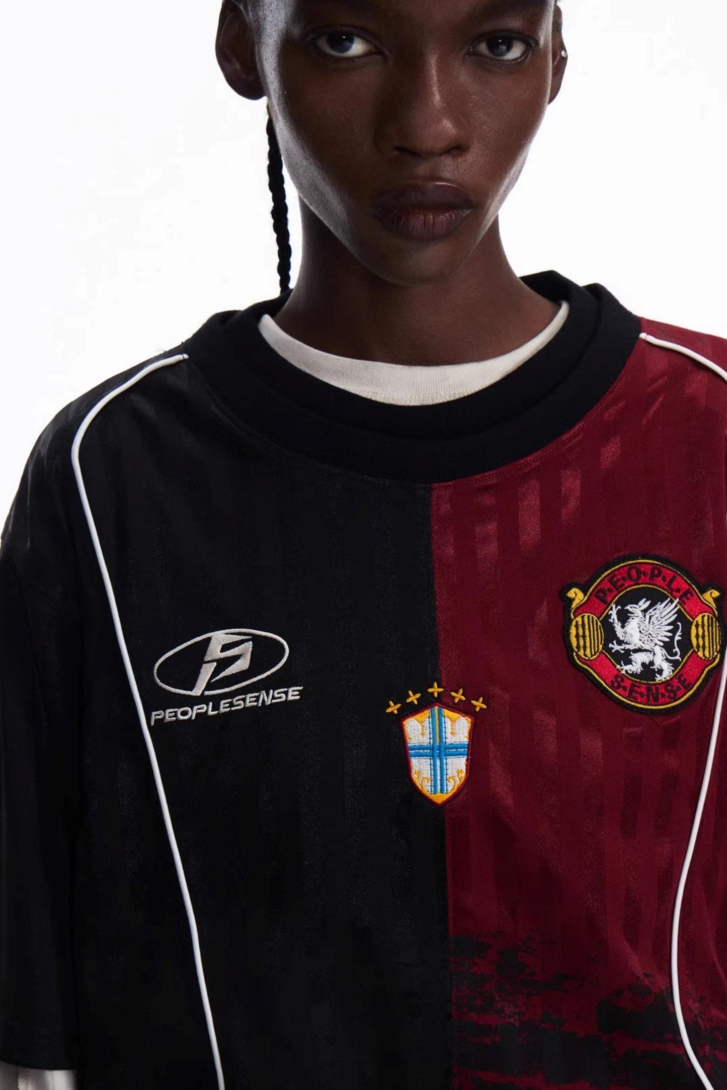 Vintage Crew Neck Jersey Top