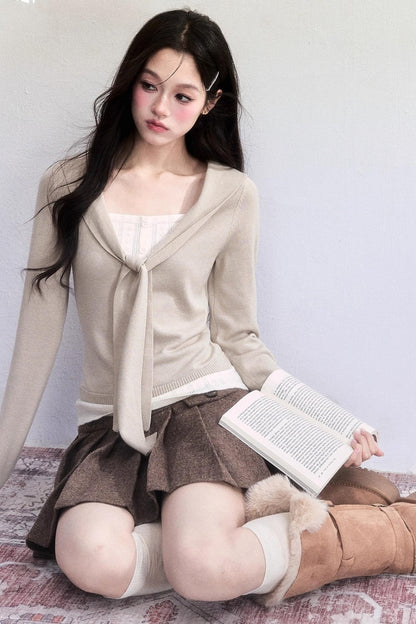 Velvet Dream Knitted Sweater