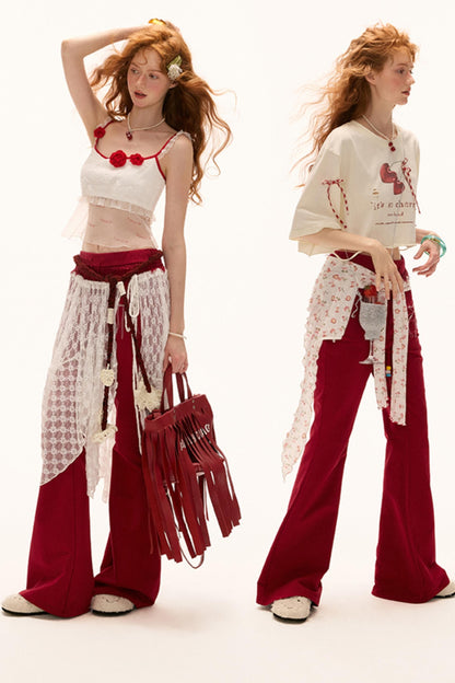 Summer Flare Pants