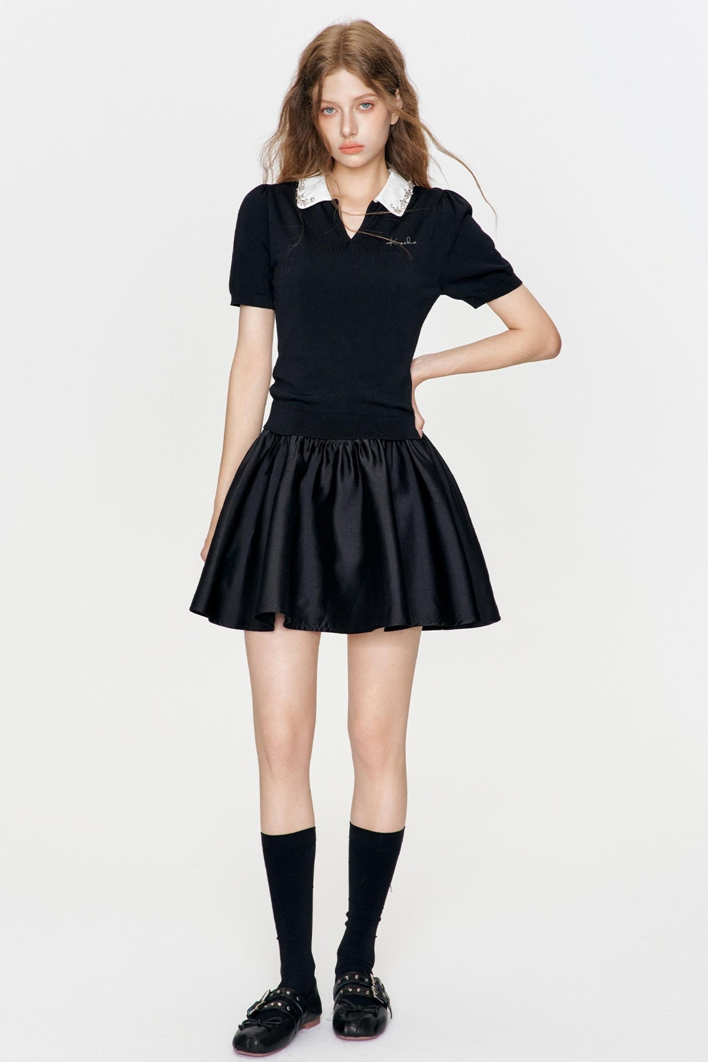 Star River Beaded Dress With Top Set-Up