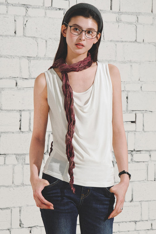 Yet Pleated Scarf