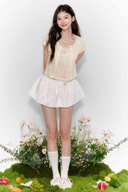 Delight Bow-Waist Set-Up