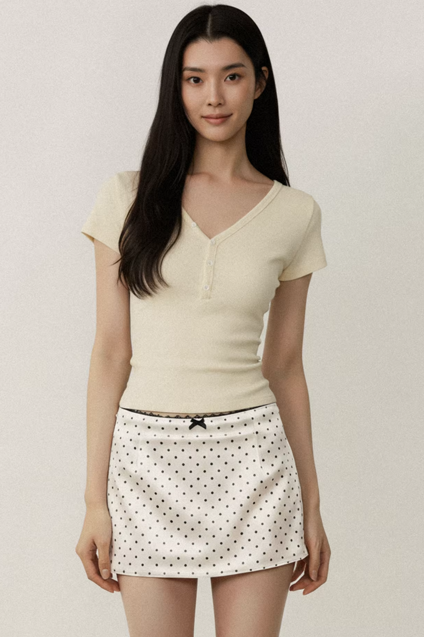 Textured Hollow Knit Top