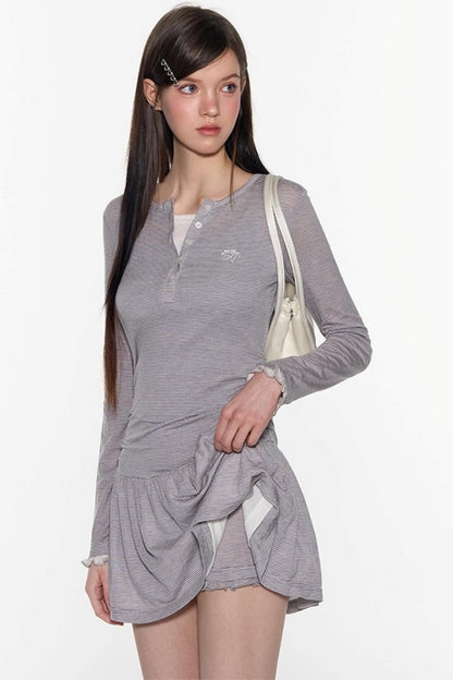 Spring Vacation Knit Dress Set-Up