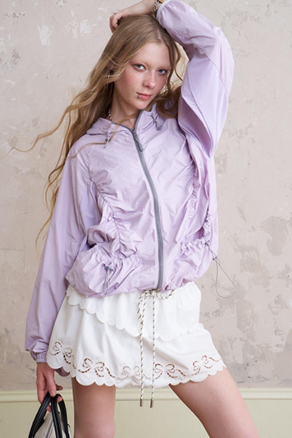 Chic Bow Sun Shield Jacket