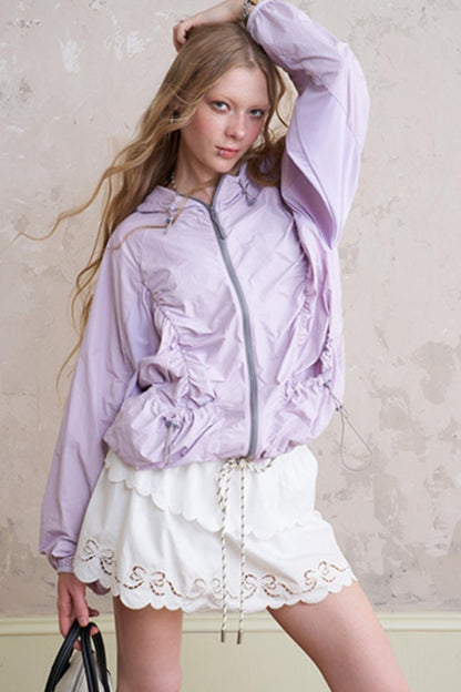 Chic Bow Sun Shield Jacket