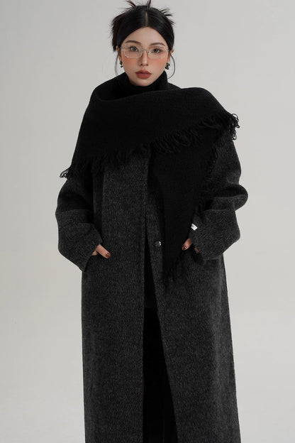 Elegant Double-Sided Woolen Coat