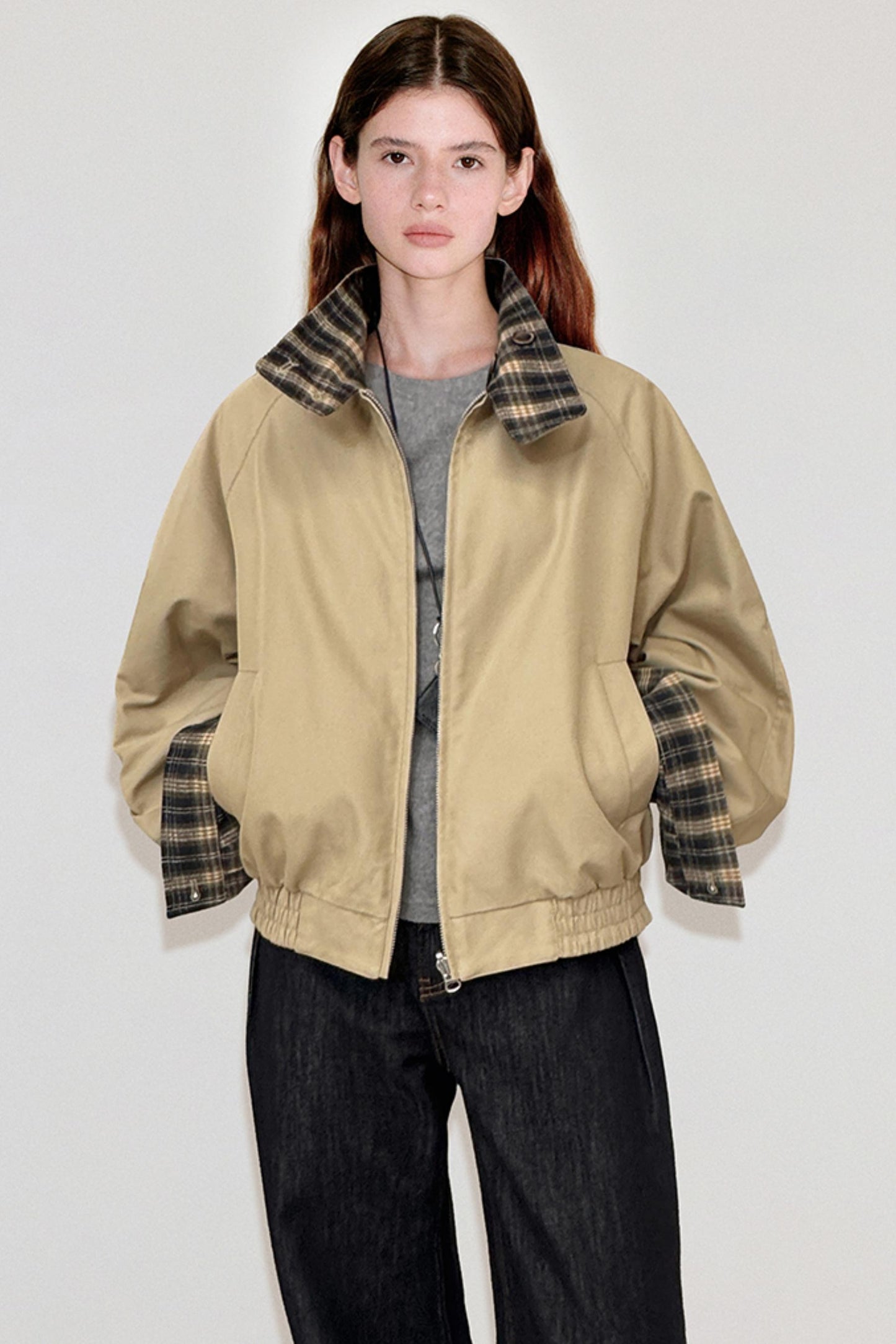 Versatile Reversible Patchwork Jacket