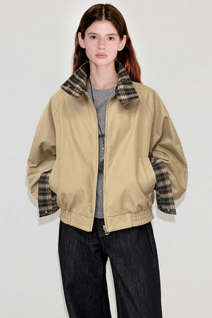 Versatile Reversible Patchwork Jacket
