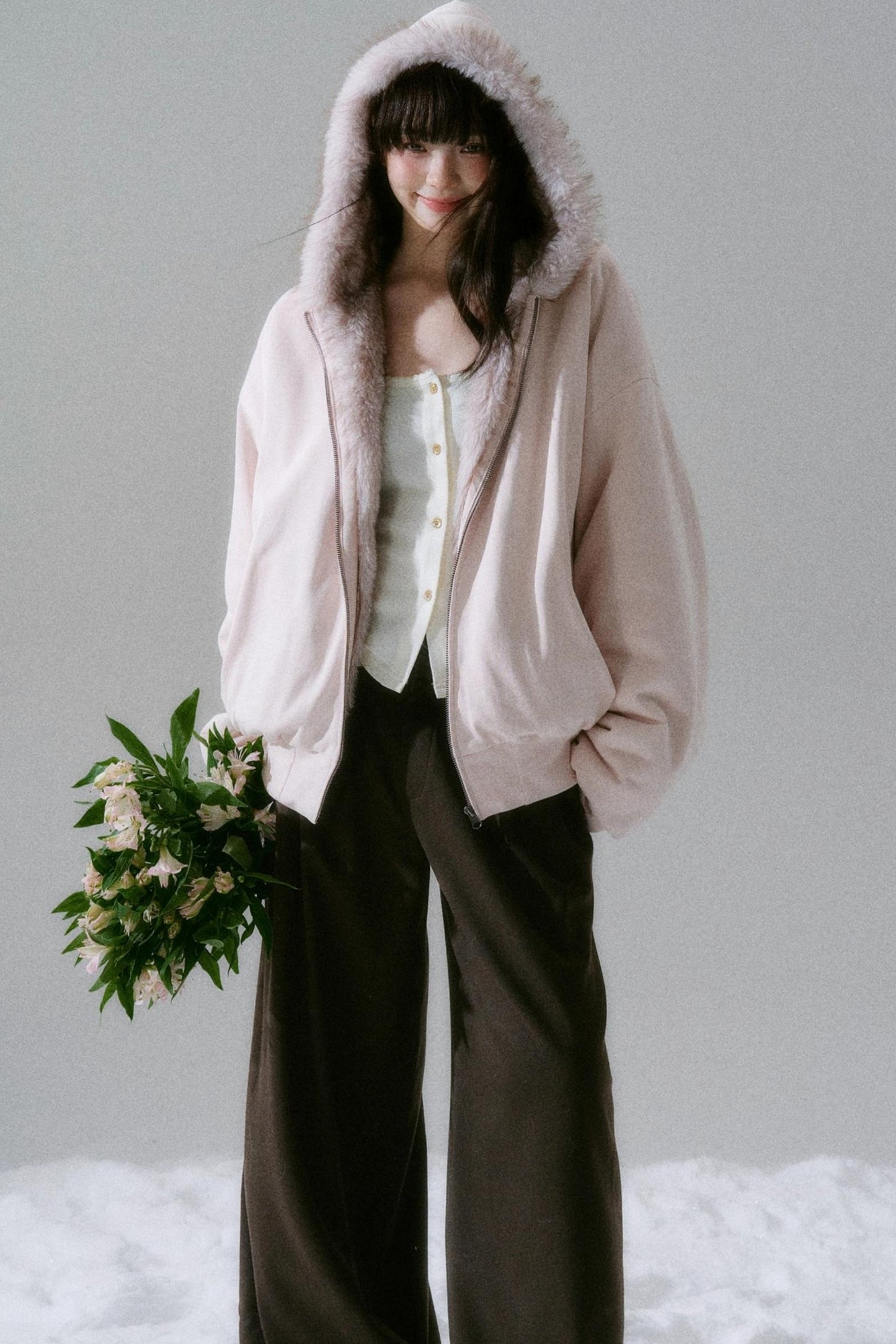 Casual Plush Reversible Jacket