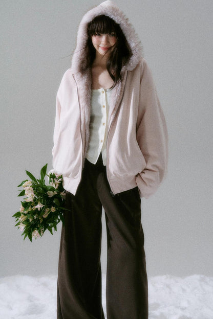 Casual Plush Reversible Jacket