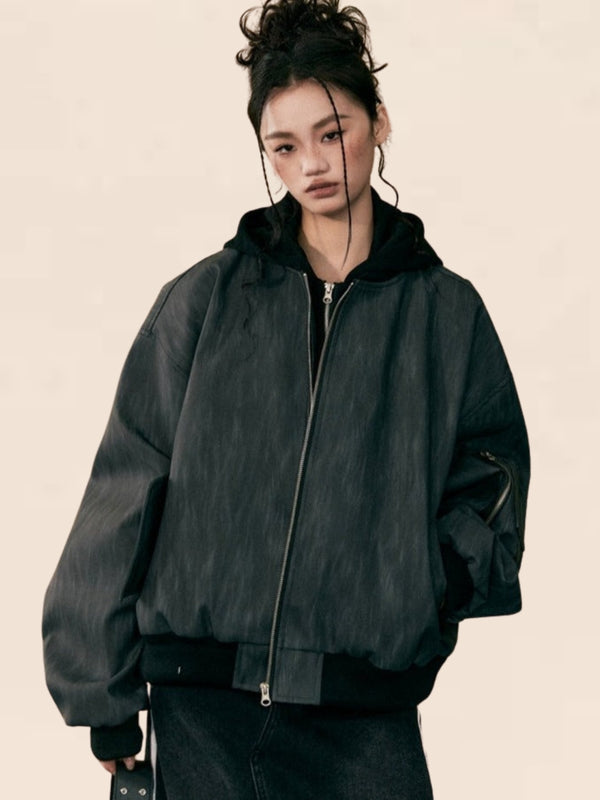 American Retro Leather Jacket