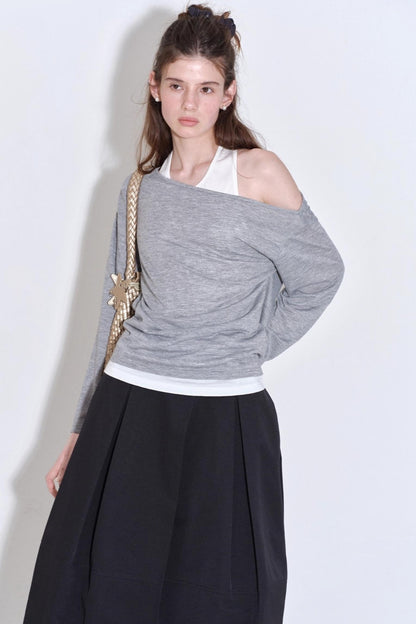 Fashionable Halterneck T-shirt