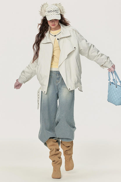 Deconstructed Cotton Winter Jacket