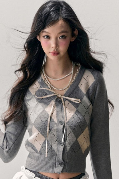 Youthful French Knit Cardigan