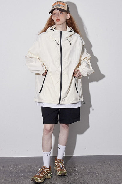 Sun Protection Lightweight Hoodie Jacket