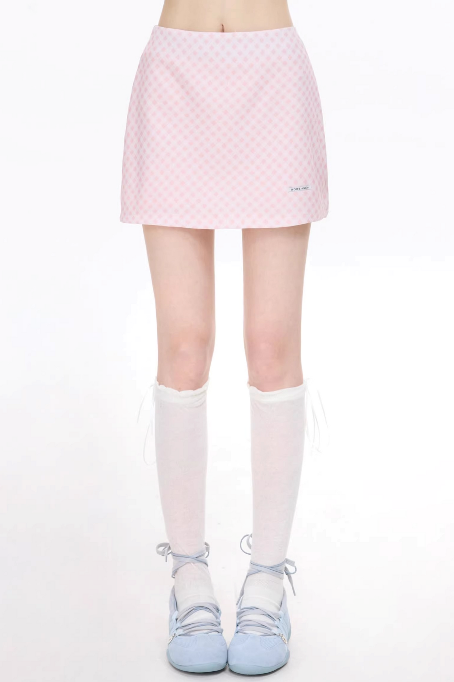 Polka Dot A-Line Skirt