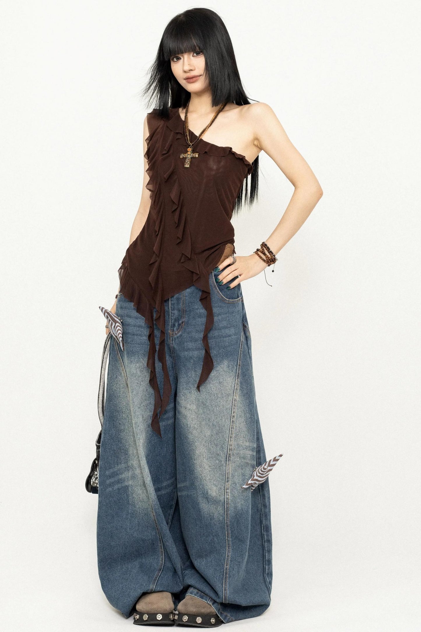 Summer Wide-Legged Trousers