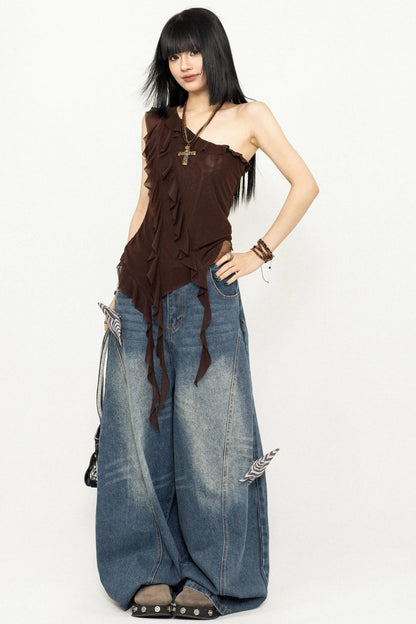 Summer Wide-Legged Trousers