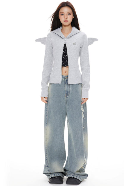 Autumn Hooded Wing Jacket